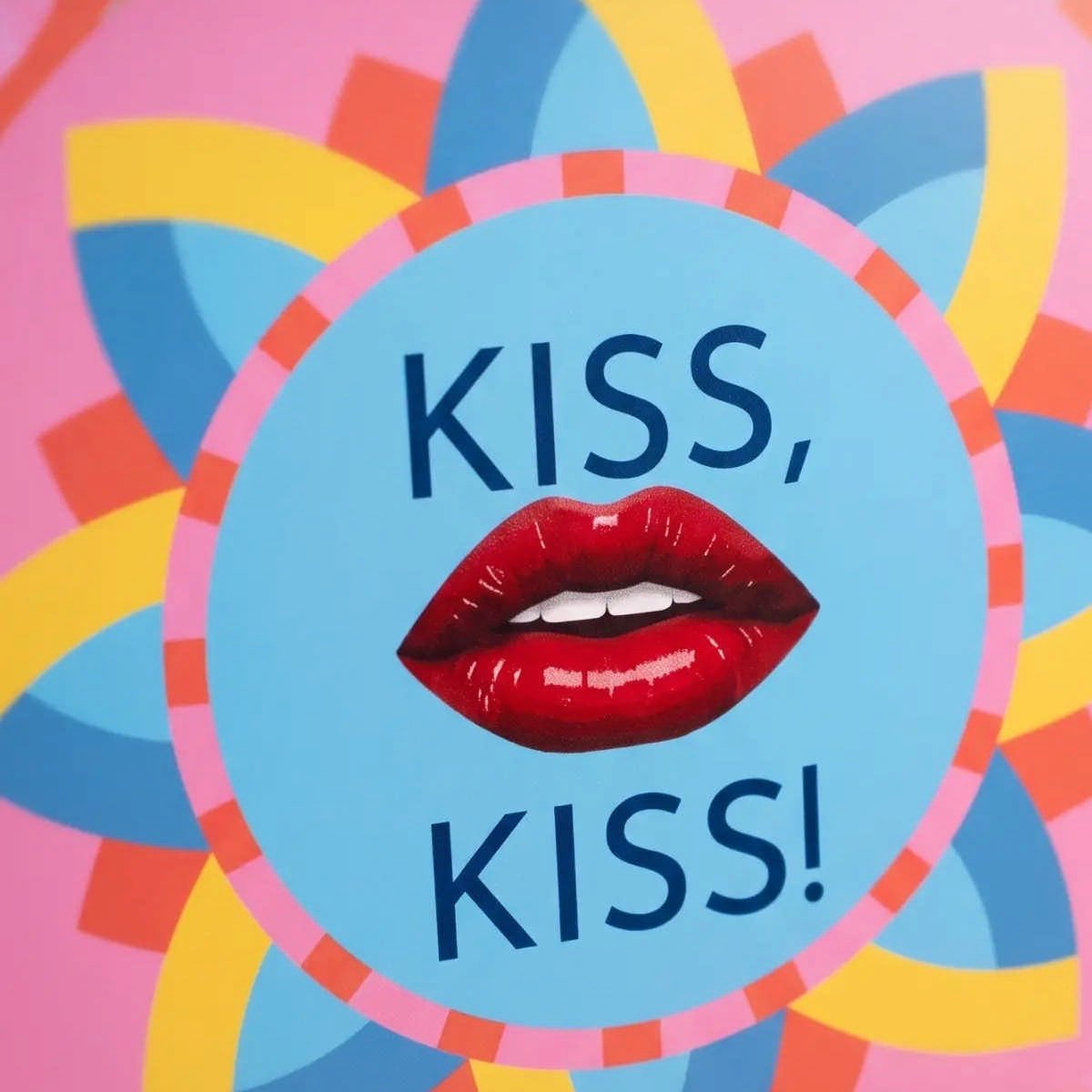 Candy Kisses Serisi Kulplu Metal Sunum Tepsisi - 215x316 mm — Tepsiler — görsel 2 / 6 — Tinbox