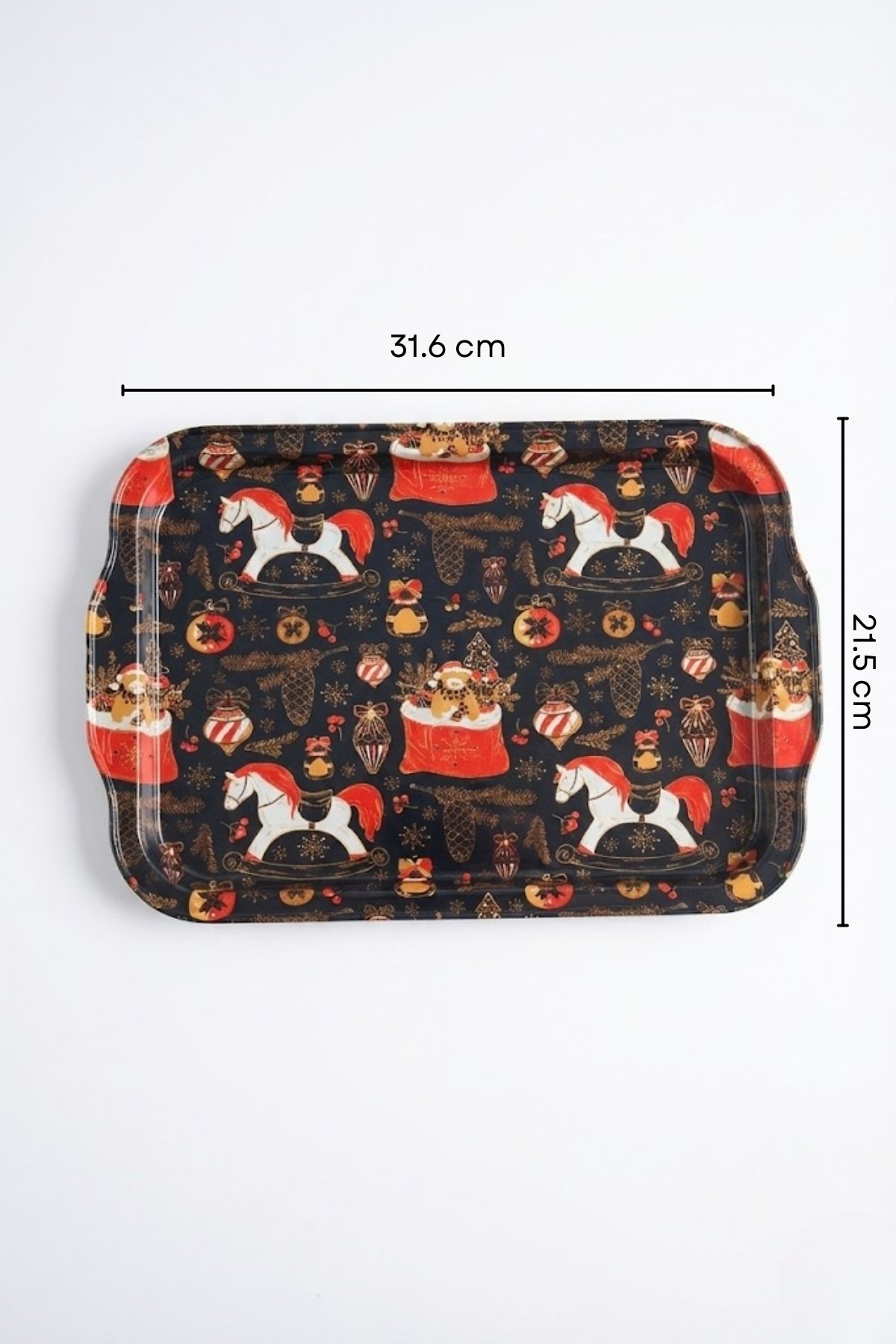 Tepsi, Kulplu, 215x316 mm — Kaplangözü — Tepsiler — görsel 4 / 4 — Tinbox