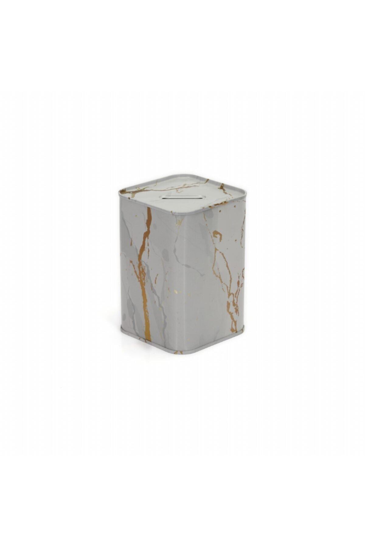 Kare Kumbara, 75x75x100 mm, 0,4 lt — Marble White — Mısır Kovası — görsel 4 / 4 — Tinbox
