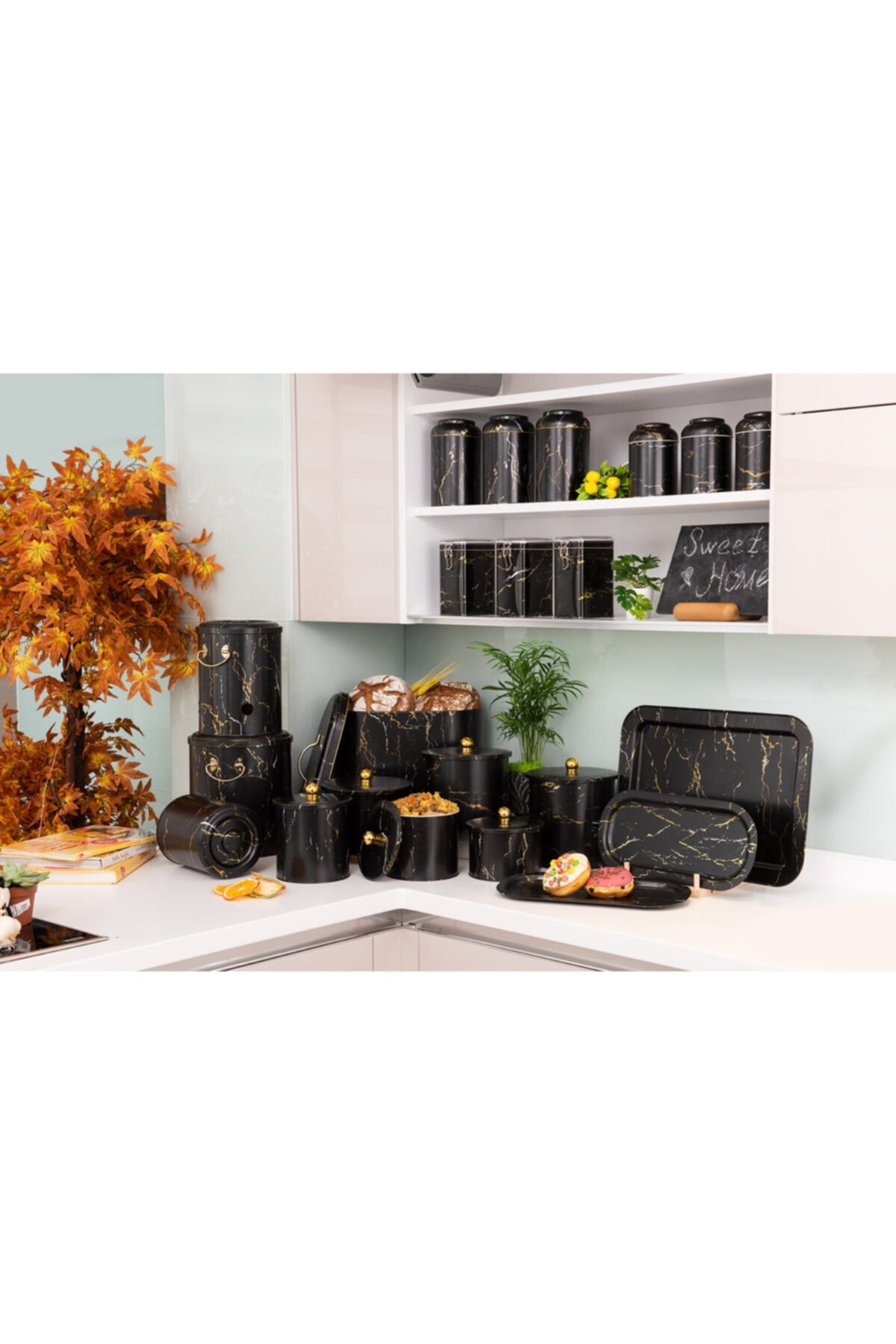 Mega Çeyiz Seti, 21 parça, Marble Black — Kutu Setleri — görsel 2 / 8 — Tinbox