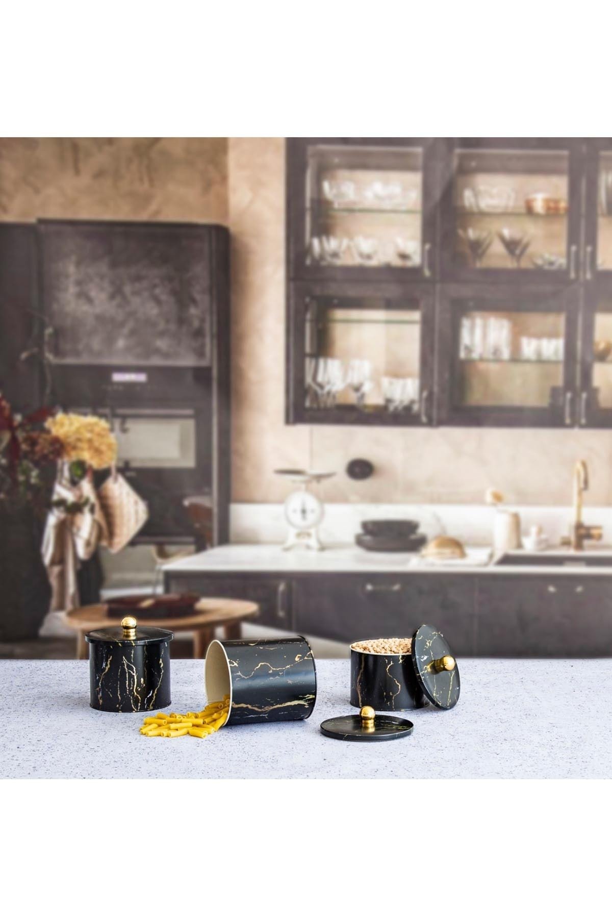Mega Çeyiz Seti, 21 parça, Marble Black — Kutu Setleri — görsel 7 / 8 — Tinbox