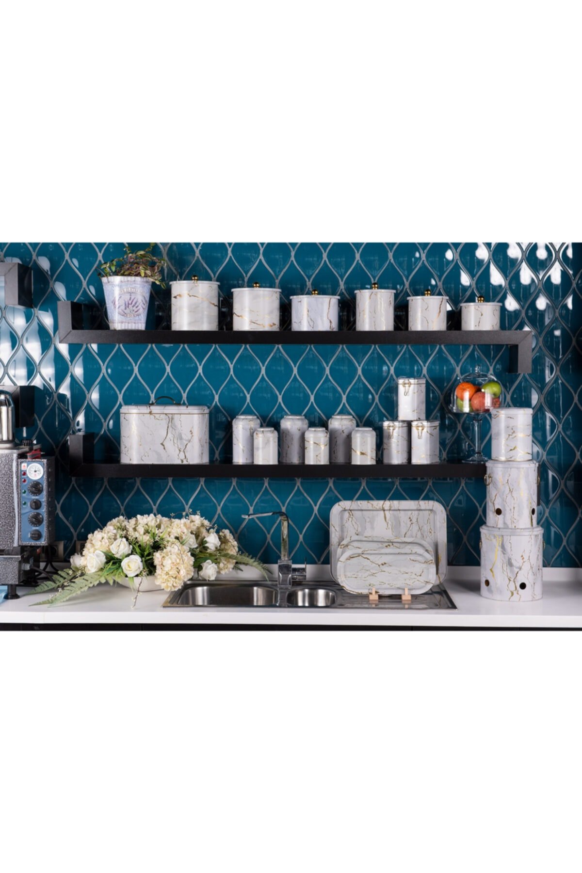 Mega Çeyiz Seti, 21 parça, Marble White — Kutu Setleri — görsel 2 / 8 — Tinbox