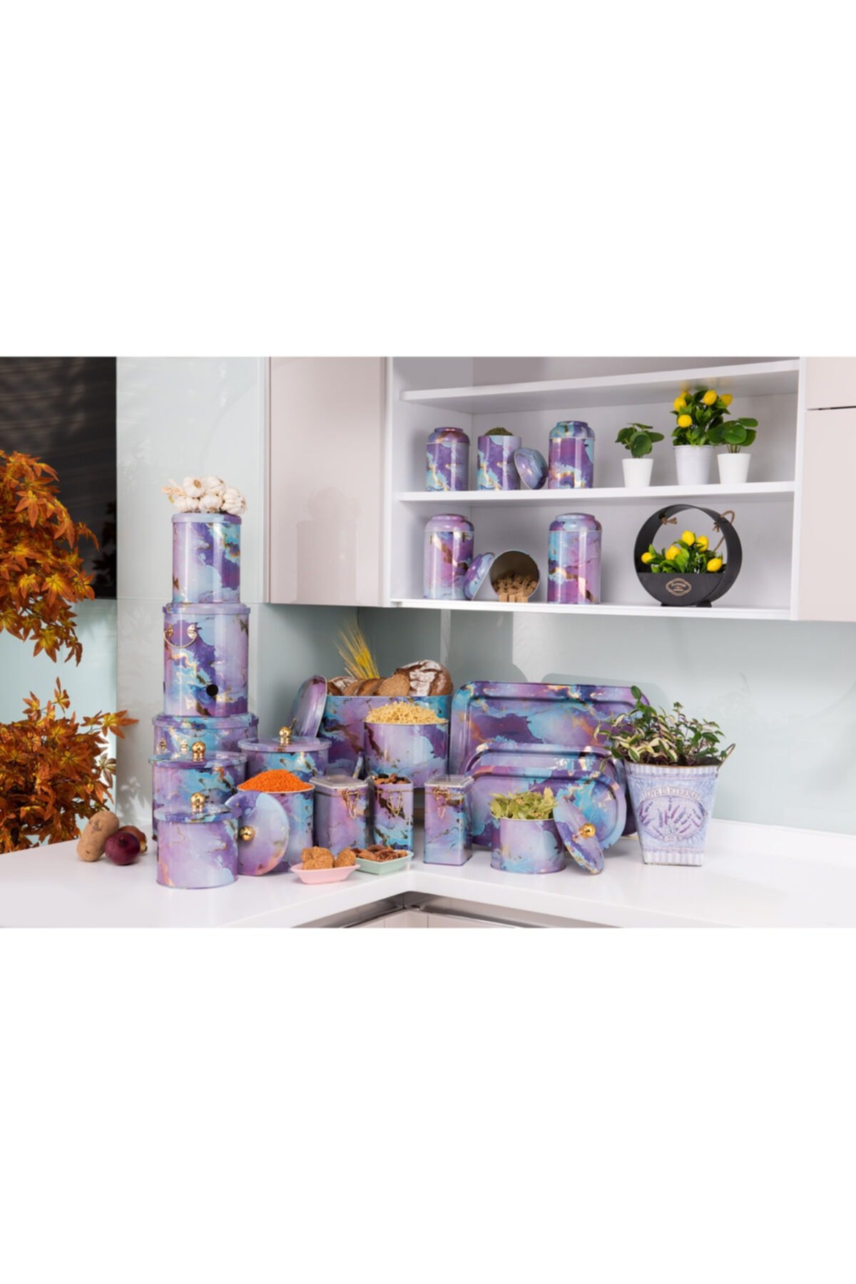 Mega Çeyiz Seti, 21 parça, Liquid Purple — Kutu Setleri — görsel 2 / 8 — Tinbox