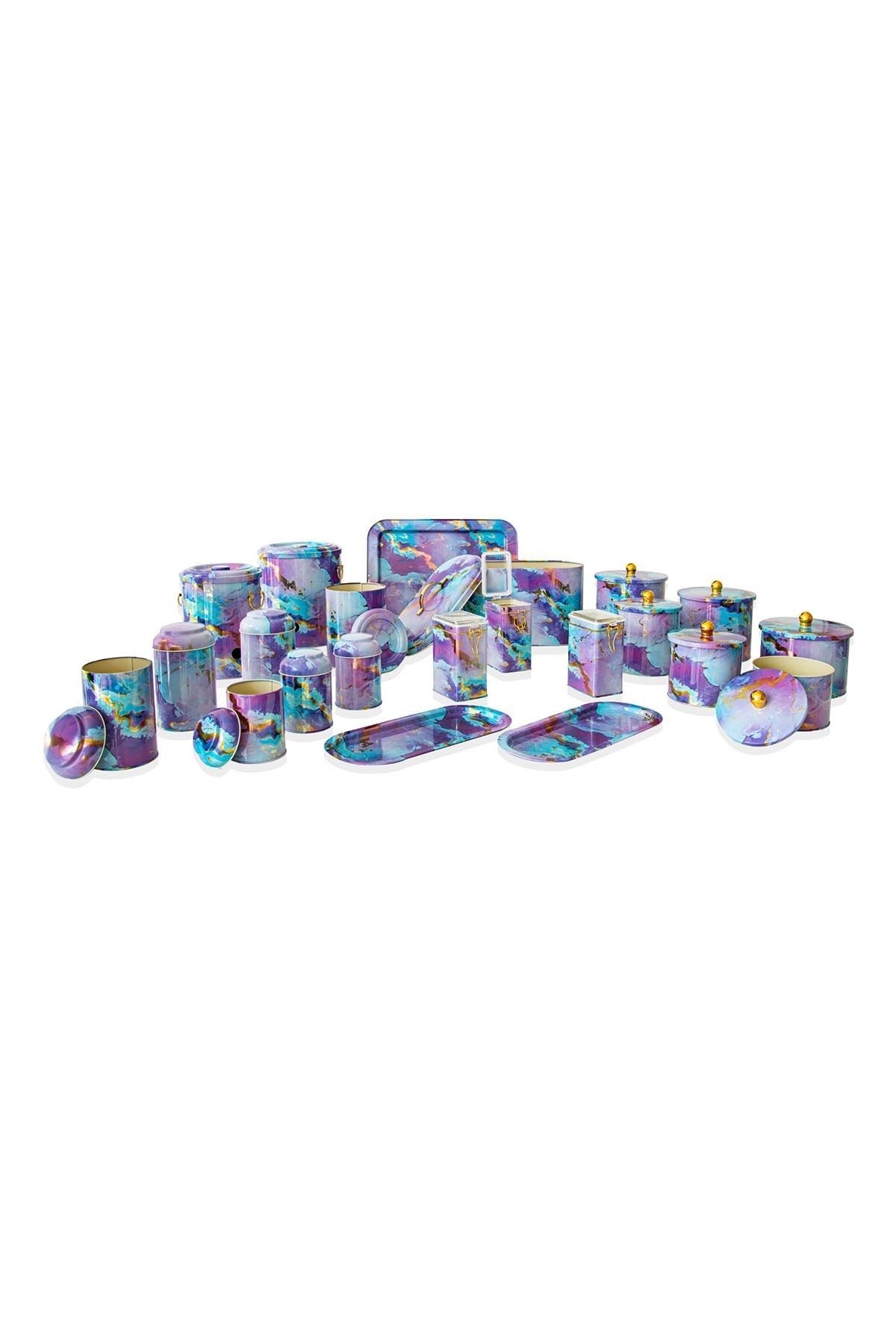 Mega Çeyiz Seti, 21 parça, Liquid Purple — Kutu Setleri — görsel 3 / 8 — Tinbox