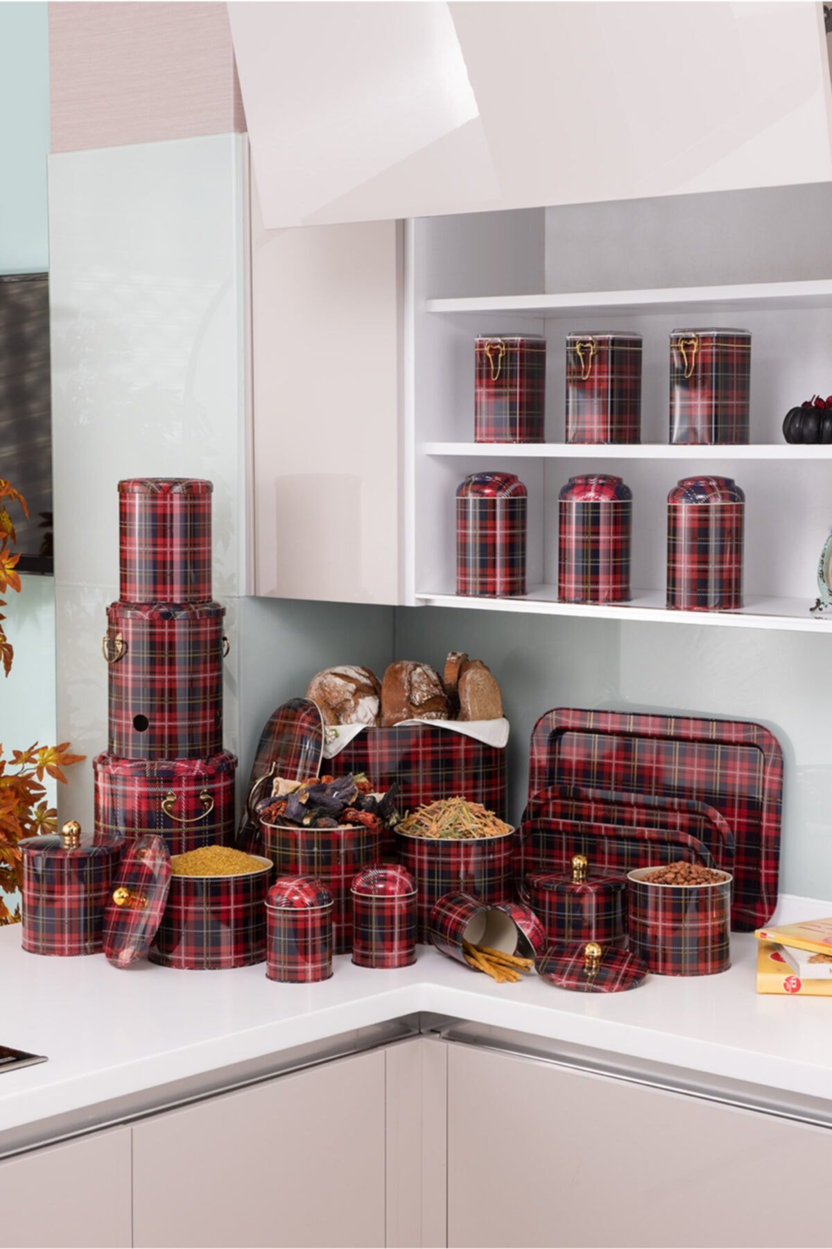 Mega Çeyiz Seti, 21 parça, Plaid — Kutu Setleri — görsel 1 / 8 — Tinbox