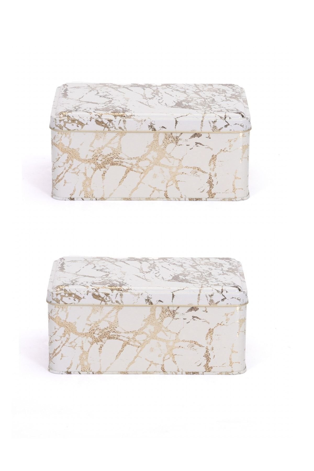 2 li Dikdörtgen Kutu 115 x 190 x 80 mm, 1,9 lt, MM Gold — Patates Soğan ve Sarımsak Saklama Kabı — Tinbox