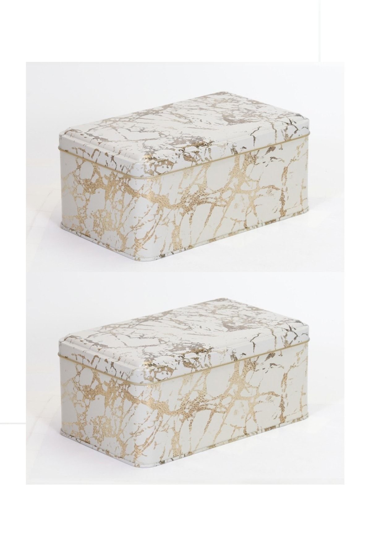 2 li Dikdörtgen Kutu 115 x 190 x 80 mm, 1,9 lt, MM Gold — Kutu Setleri — görsel 2 / 3 — Tinbox