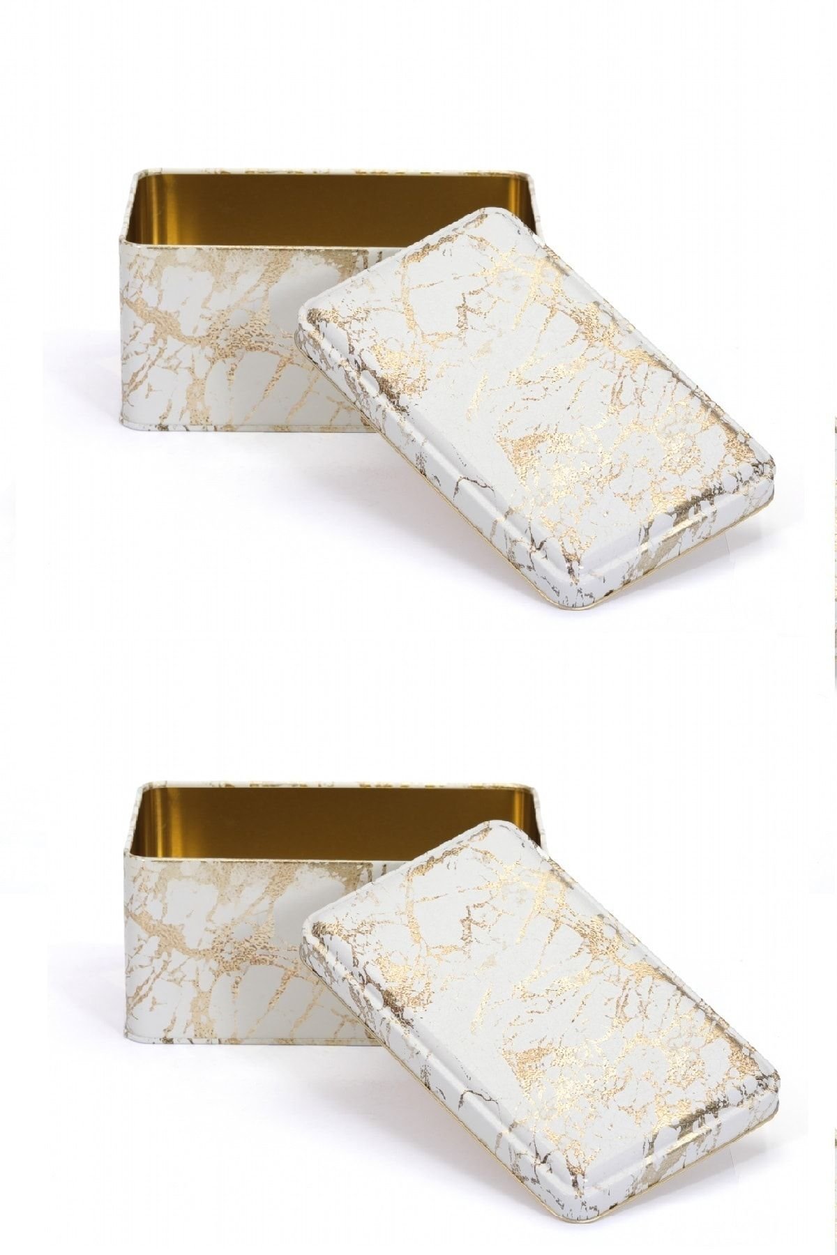 2 li Dikdörtgen Kutu 115 x 190 x 80 mm, 1,9 lt, MM Gold — Kutu Setleri — görsel 3 / 3 — Tinbox