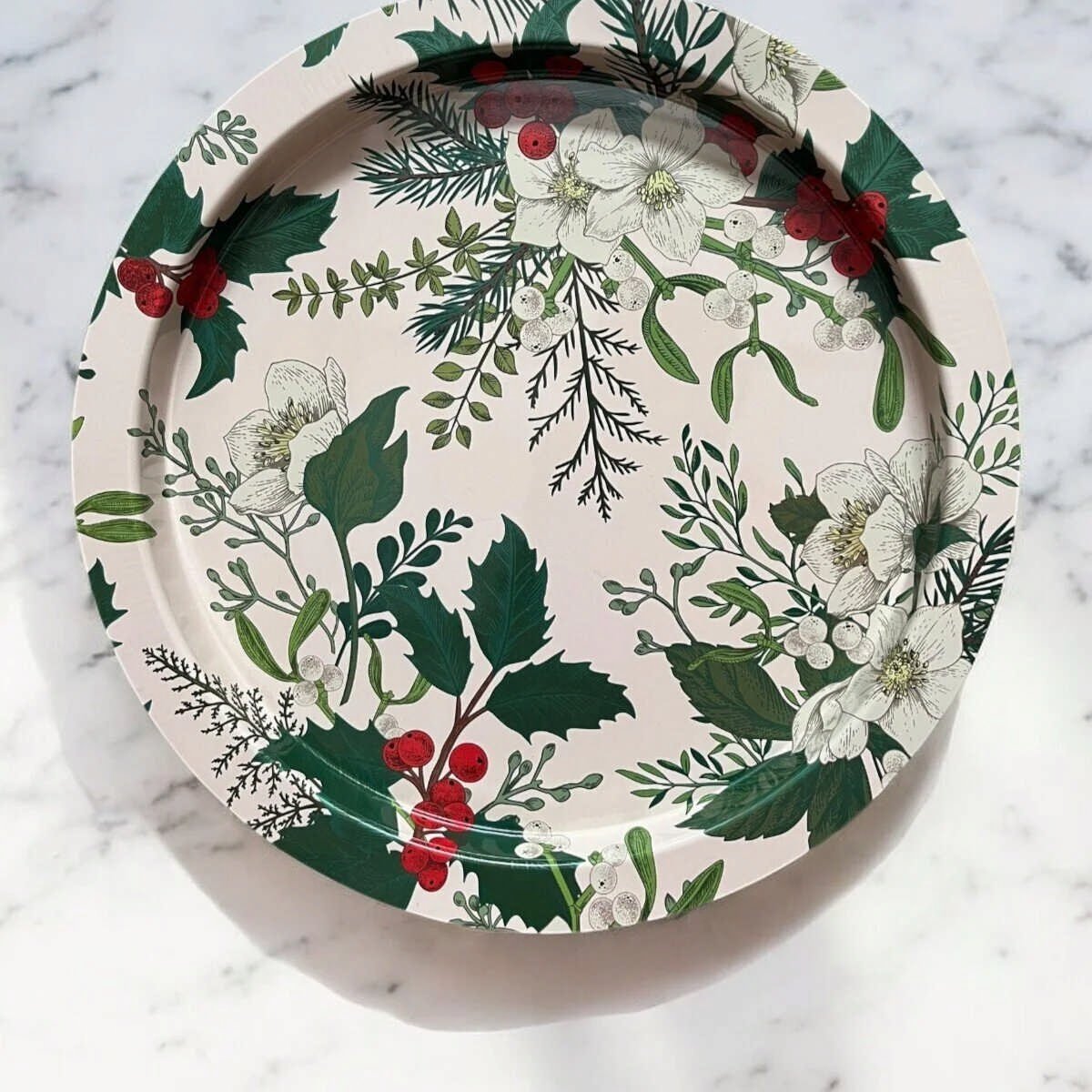 Round Metal Serving Tray - Ø370 mm (14.57")
