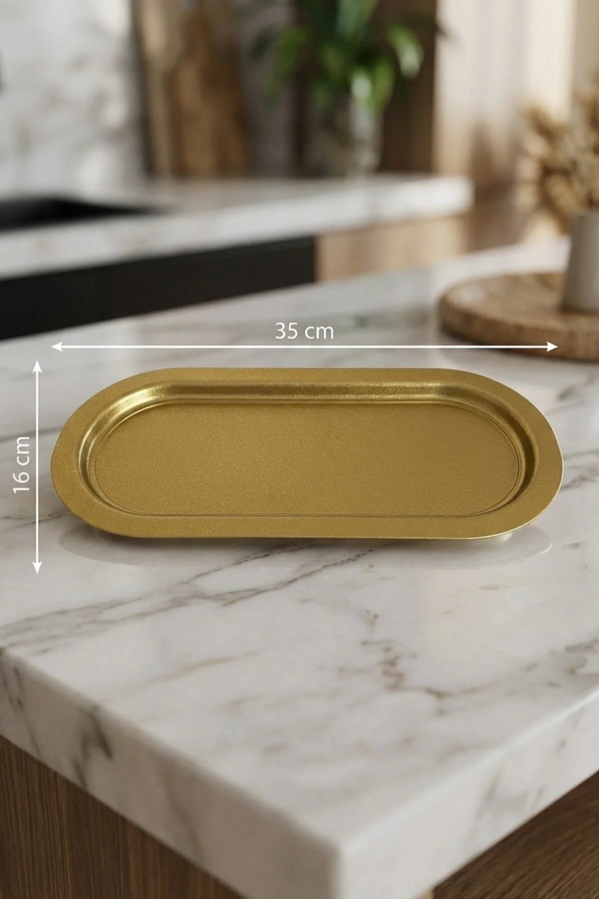 Tepsi, Baton, 160x350 mm — Gold(Çatlak Lak) — Tepsiler — görsel 4 / 7 — Tinbox