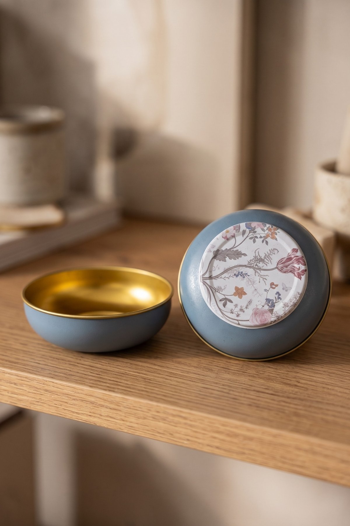 Çerezlik 90mm — Botanica Blue — Tepsiler — görsel 3 / 4 — Tinbox
