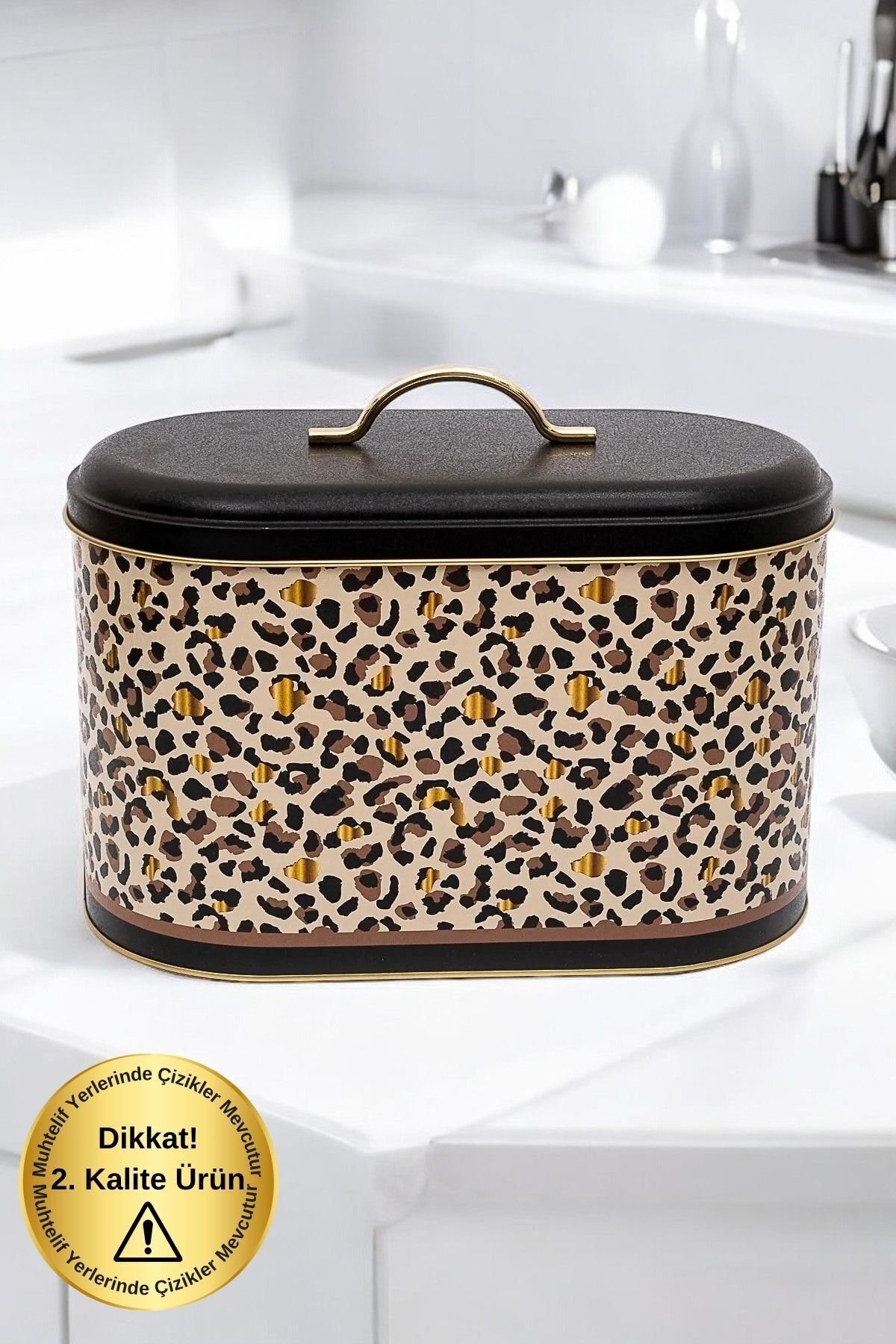 Oval Ekmek Kutusu, 10,4 lt — Leo SQ — Ekmeklik — Tinbox
