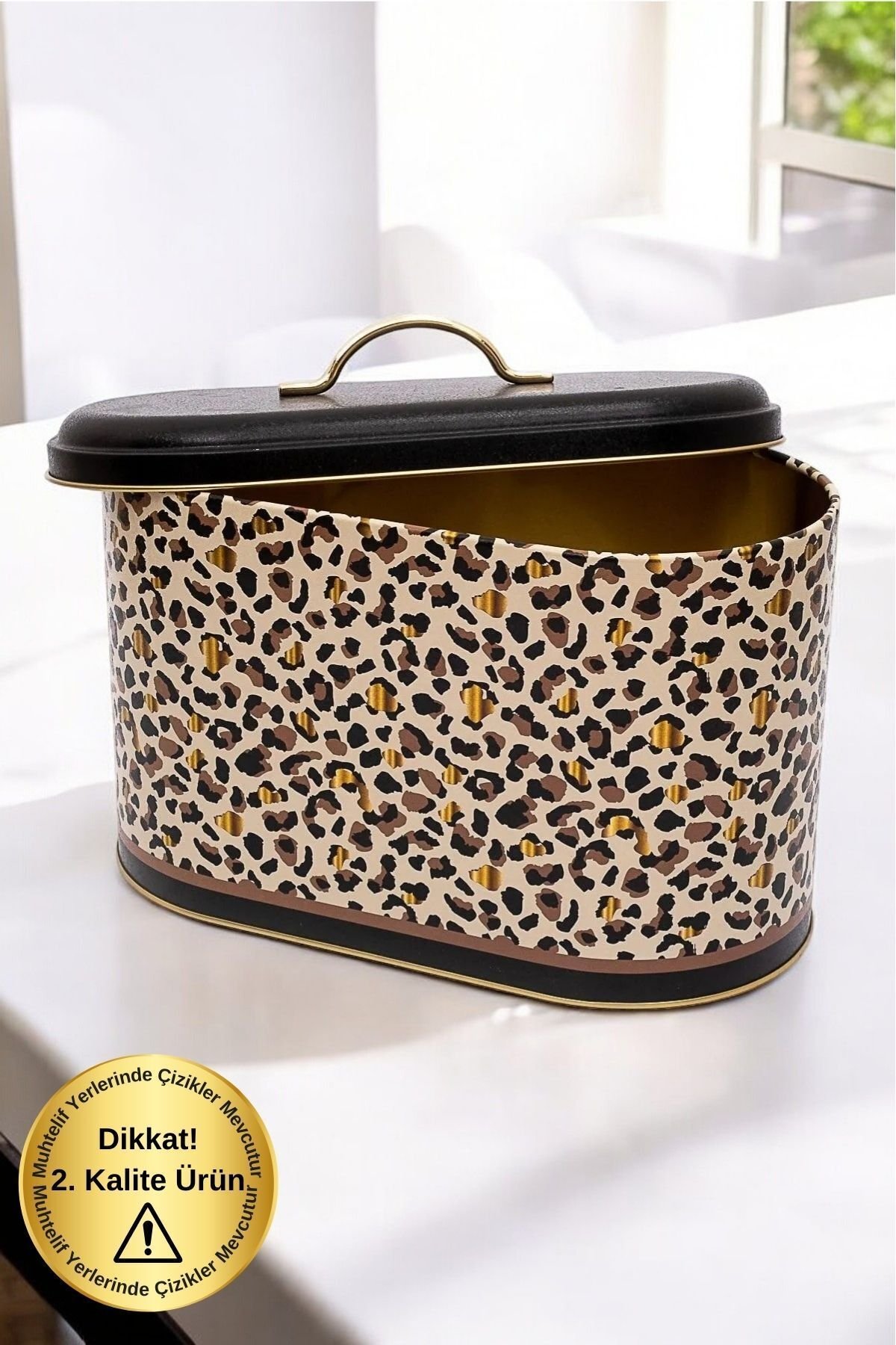 Oval Ekmek Kutusu, 10,4 lt — Leo SQ — Ekmeklik — görsel 2 / 3 — Tinbox