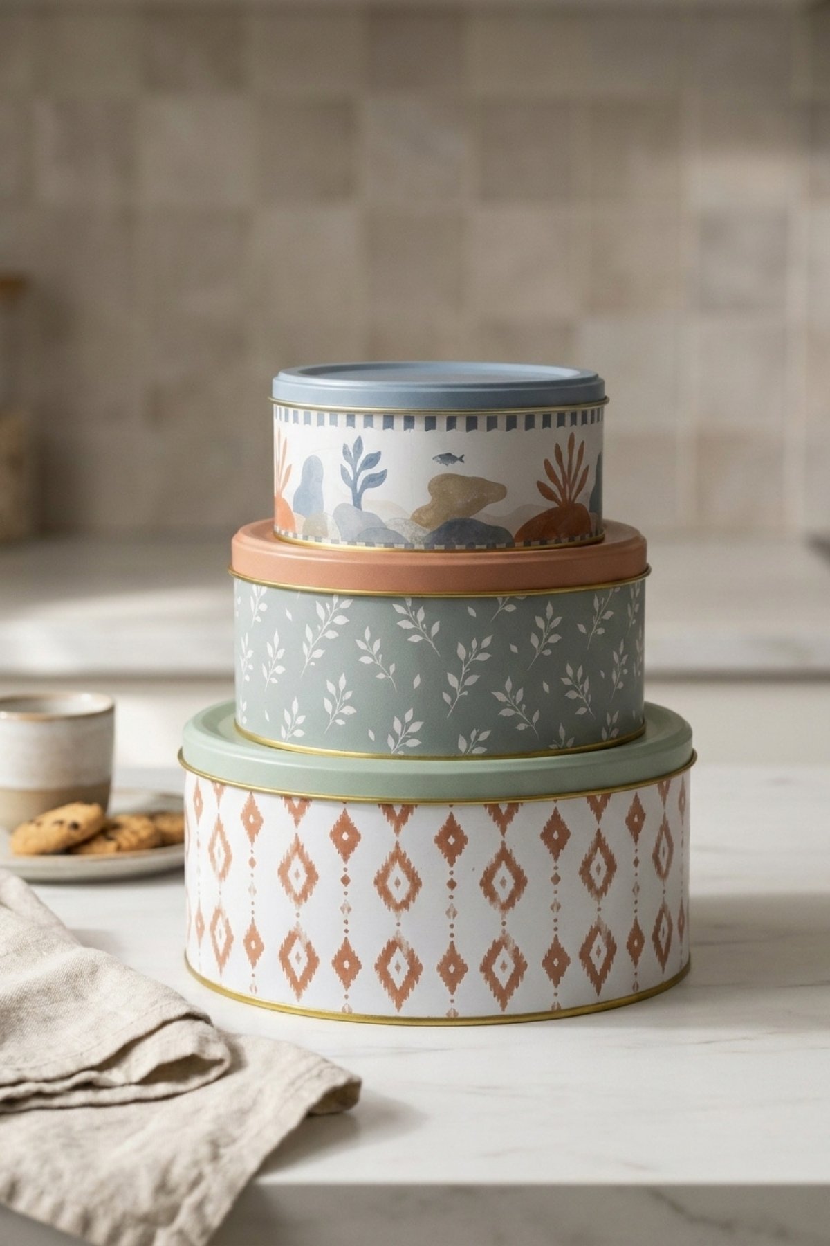 Silindir 3 lü Set Ø215_Ø175_Ø140/Mediterraneo — Kutu Setleri — görsel 3 / 3 — Tinbox