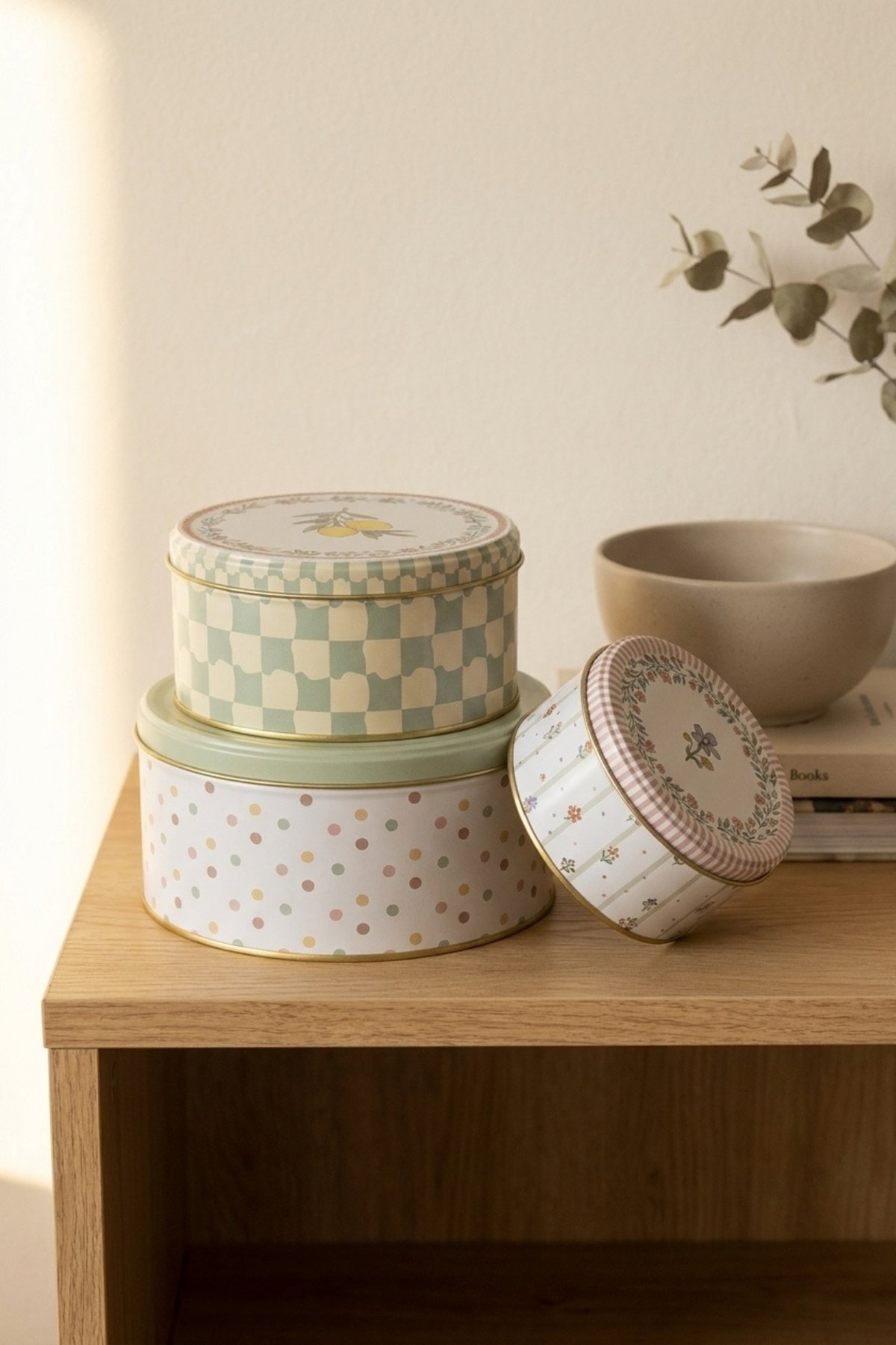 Silindir 3 lü Set Ø215_Ø175_Ø140/Whimsical — Kutu Setleri — görsel 2 / 3 — Tinbox