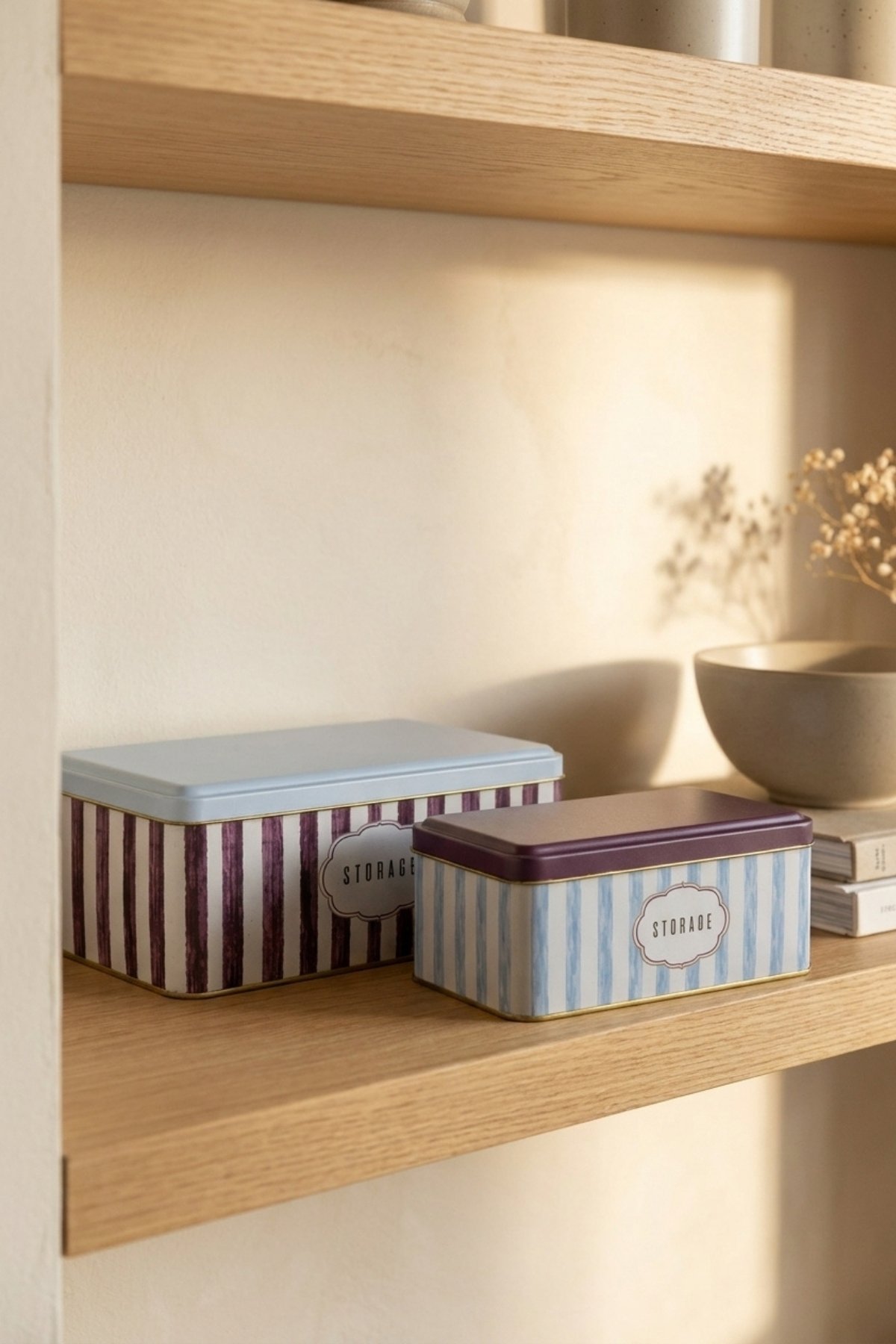 Dikdörtgen Kutu 2 li Set 140x240 114x188/Damson — Kutu Setleri — görsel 3 / 3 — Tinbox
