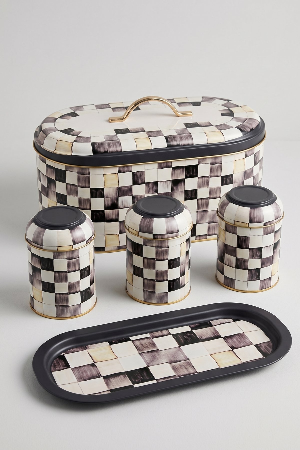 Yeni Oval Ekmeklik Full Filment Set, Smoked Checkers — Kutu Setleri — görsel 4 / 4 — Tinbox