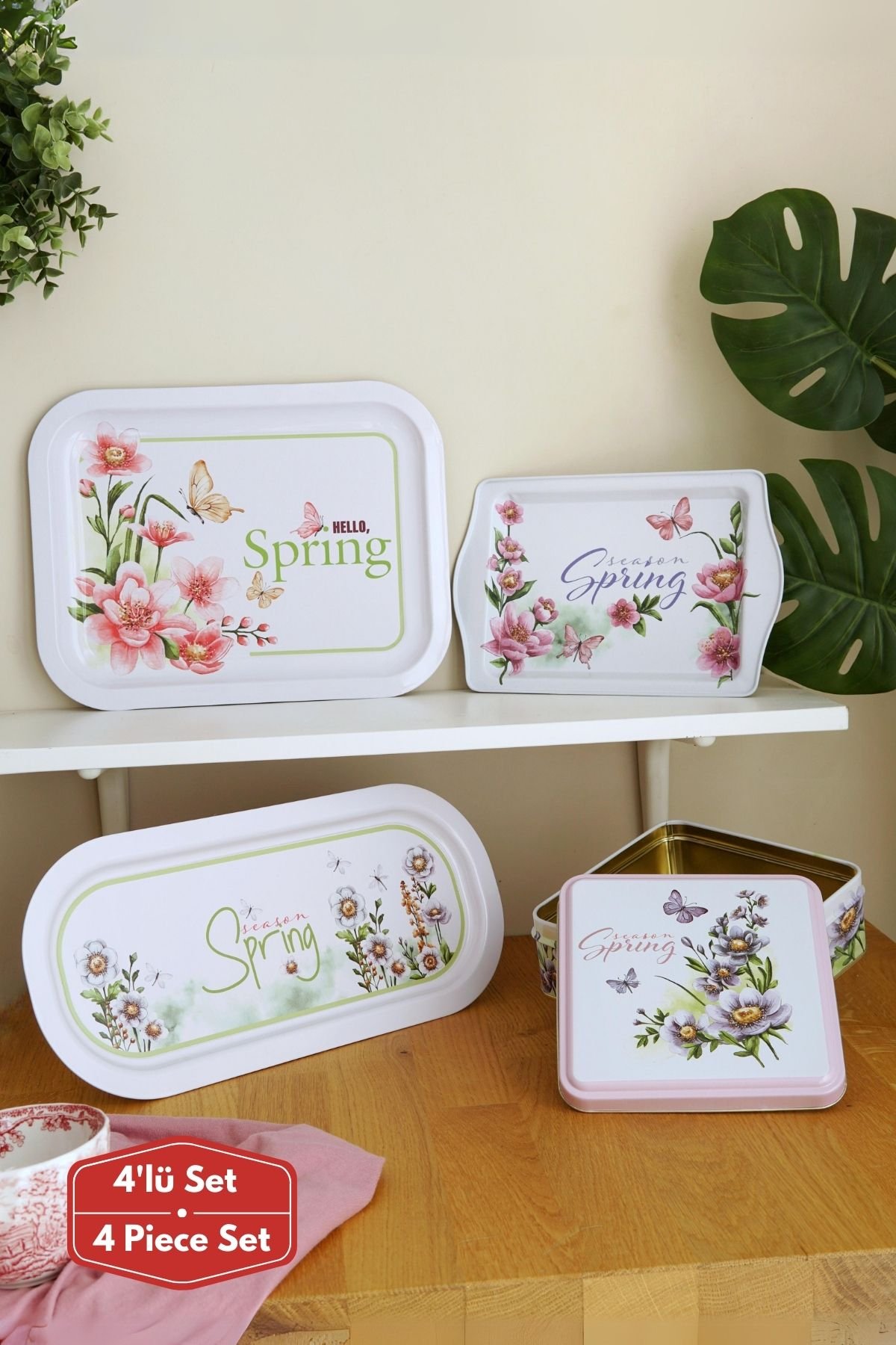 4 lü A101 Set, Ürün No:161, 168, 170, 196, Spring White — Kutu Setleri — Tinbox
