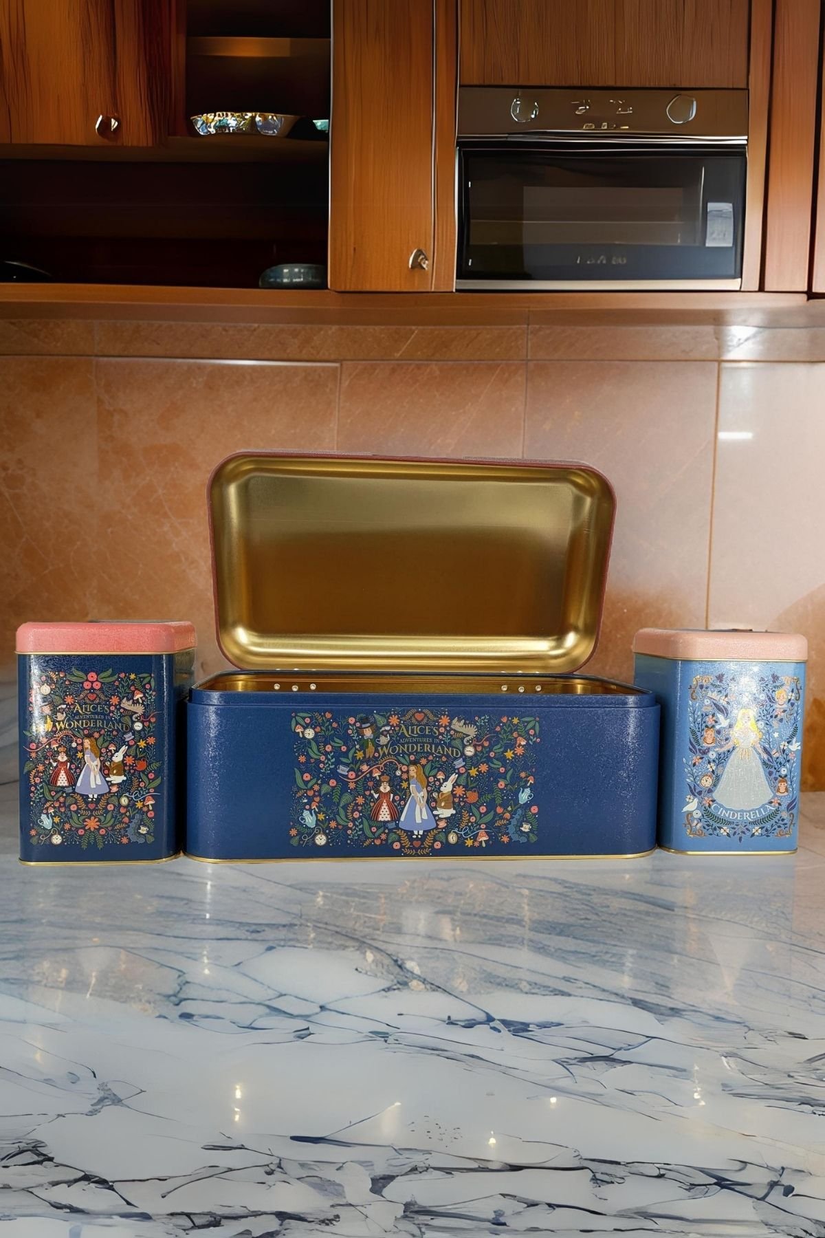 Yeni Tip Ekmeklik 3 lü Set, Tales — Kutu Setleri — görsel 2 / 3 — Tinbox