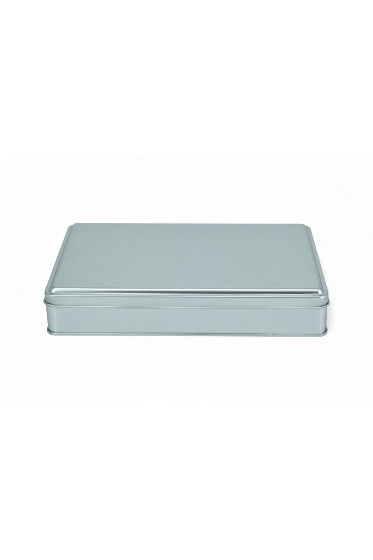 Dikdörtgen Kutu, 170x260x45 1,6 lt — Mat Silver — UV Baskı Kutular — görsel 2 / 4 — Tinbox