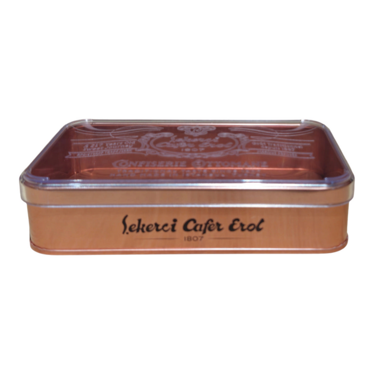 Özel Baskılı 103x166x36 mm Mat Bronz Kutu, Kristal Kapaklı — UV Baskı Kutular — görsel 5 / 5 — Tinbox