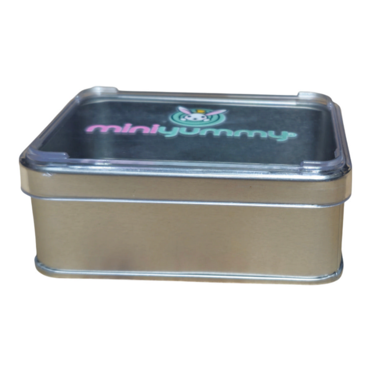 Özel Baskılı 75x100x40 mm Mat Gümüş Kutu, Kristal Kapaklı — UV Baskı Kutular — görsel 2 / 5 — Tinbox
