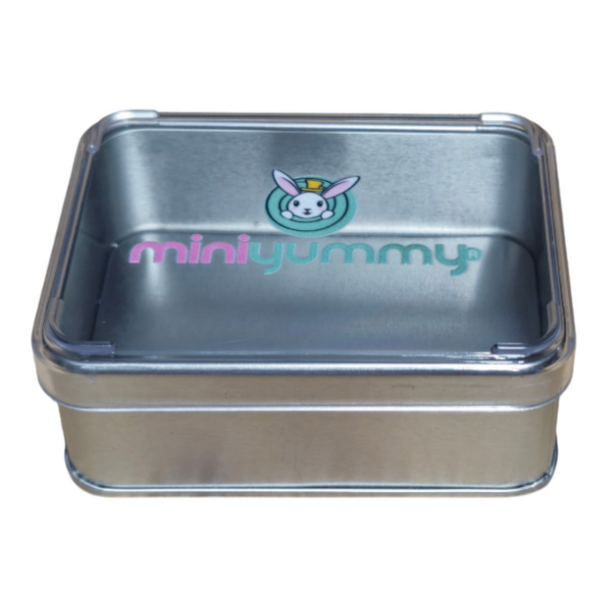 Özel Baskılı 75x100x40 mm Mat Gümüş Kutu, Kristal Kapaklı — UV Baskı Kutular — görsel 3 / 5 — Tinbox