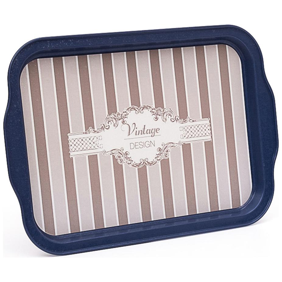 215x316 mm Rectangular Metal Tray Handle Elegance — Trays — Tinbox