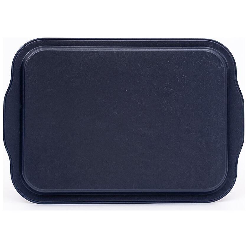 215x316 mm Dikdörtgen Metal Tepsi Kulpu Zarif — Tepsiler — görsel 3 / 4 — Tinbox