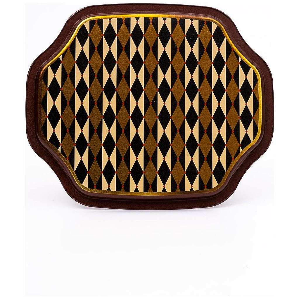 Kavisli dalgalı kenarlı tepsi 278x332 mm Vintage Sirk Zarafeti — Tepsiler — görsel 3 / 4 — Tinbox