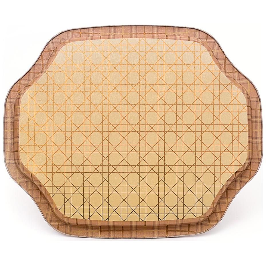 Kavisli dalgalı kenarlı tepsi 278x332 mm Rosy — Tepsiler — görsel 2 / 4 — Tinbox