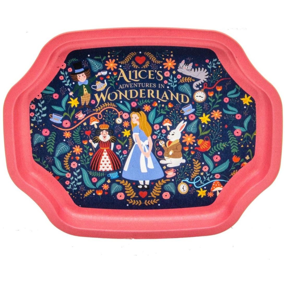 Kavisli dalgalı kenarlı tepsi 160x190 mm Alice Harikalar Diyarında — Tepsiler — görsel 1 / 3 — Tinbox