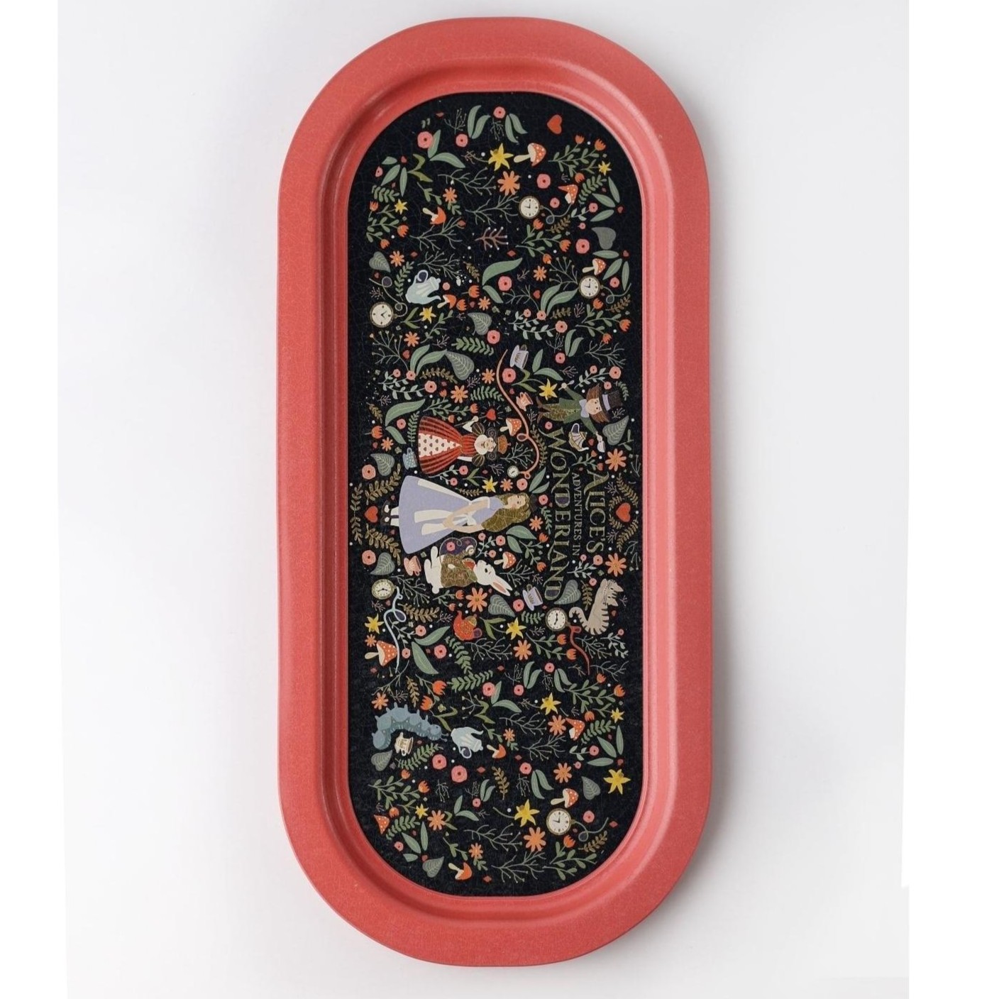 160x350 mm Rectangular Metal Tray Alice in Wonderland — Trays — view 2 of 6 — Tinbox