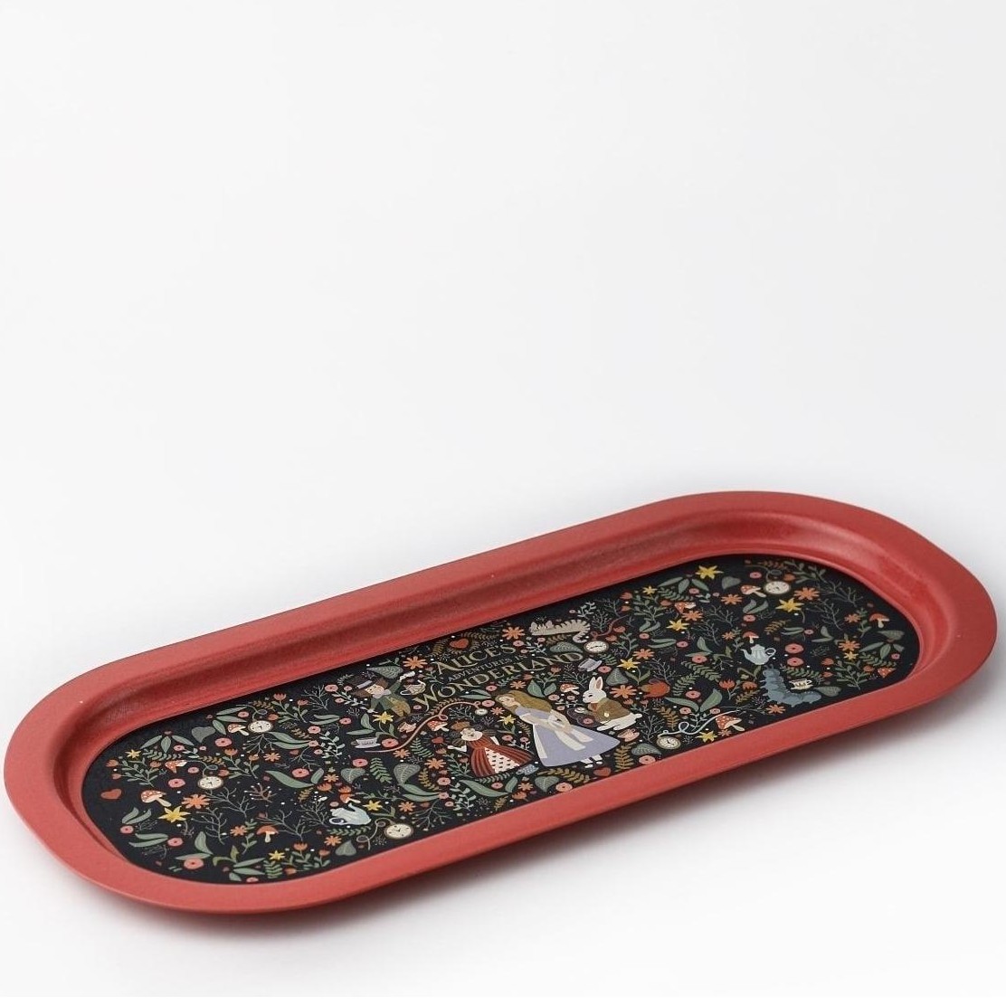 160x350 mm Rectangular Metal Tray Alice in Wonderland — Trays — view 3 of 6 — Tinbox