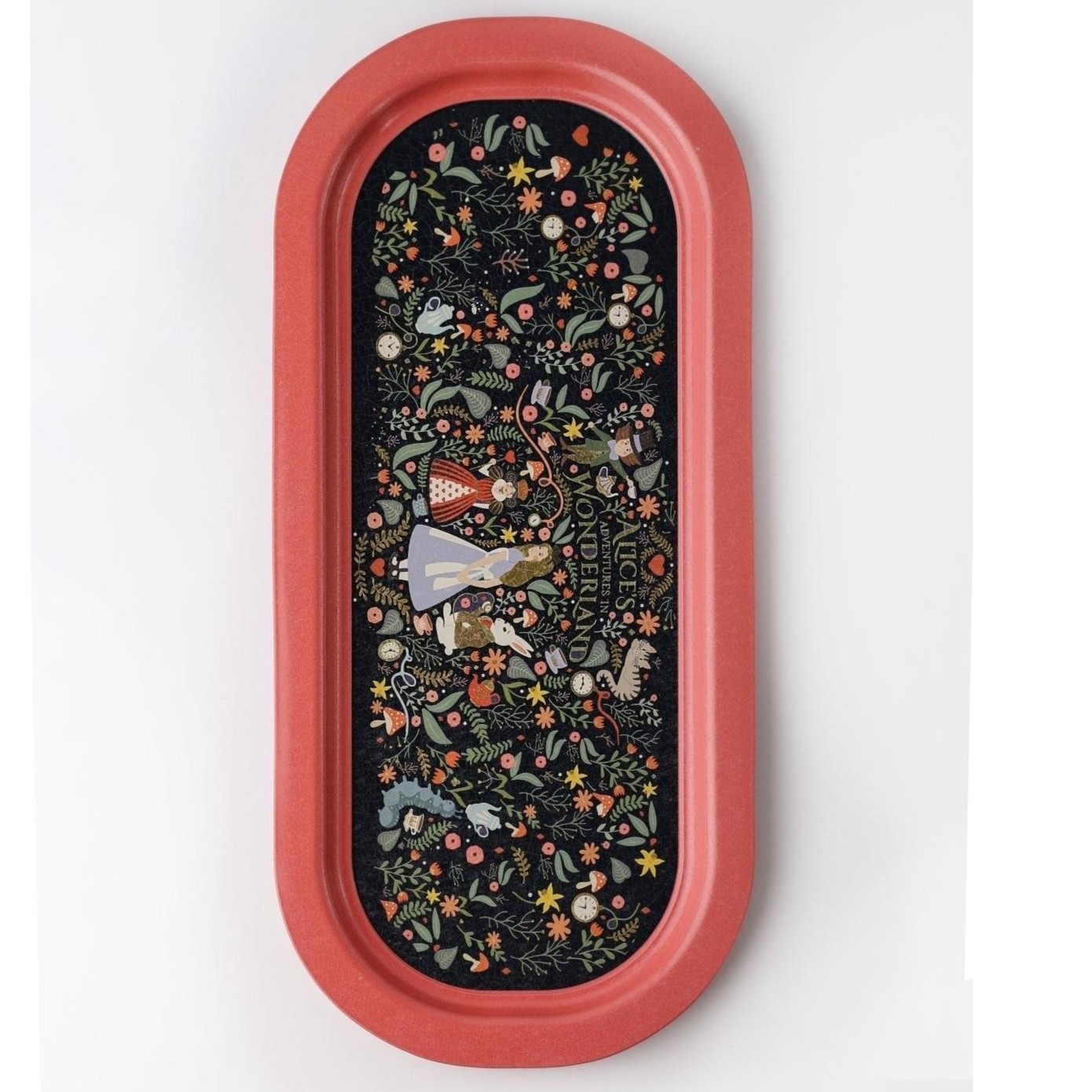160x350 mm Rectangular Metal Tray Alice in Wonderland — Trays — view 4 of 6 — Tinbox