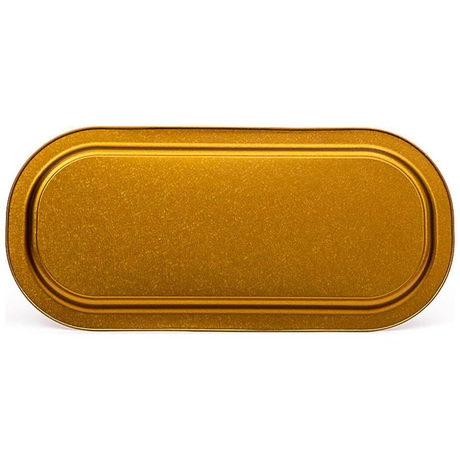 160x350 mm Dikdörtgen Metal Tepsi, Renkli Kuşlarla Süslü Vintage Kuş Kafesi İllüstrasyonu — Tepsiler — görsel 3 / 3 — Tinbox