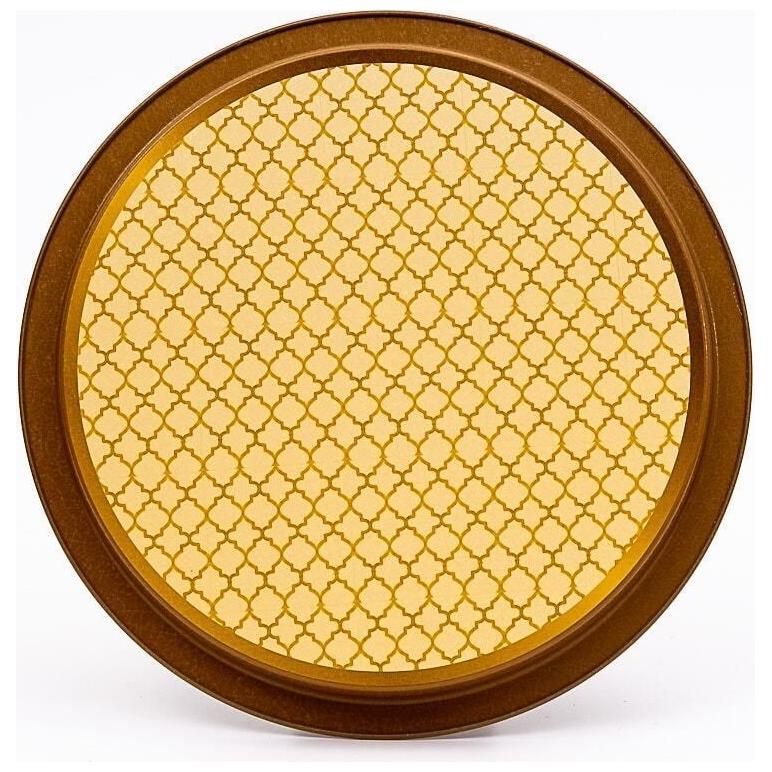 Ø315 mm Yuvarlak Metal Tepsi Tropikal Orman – Doğanın ve Yaban Hayatının Yemyeşil Bir Cenneti — Tepsiler — görsel 3 / 4 — …
