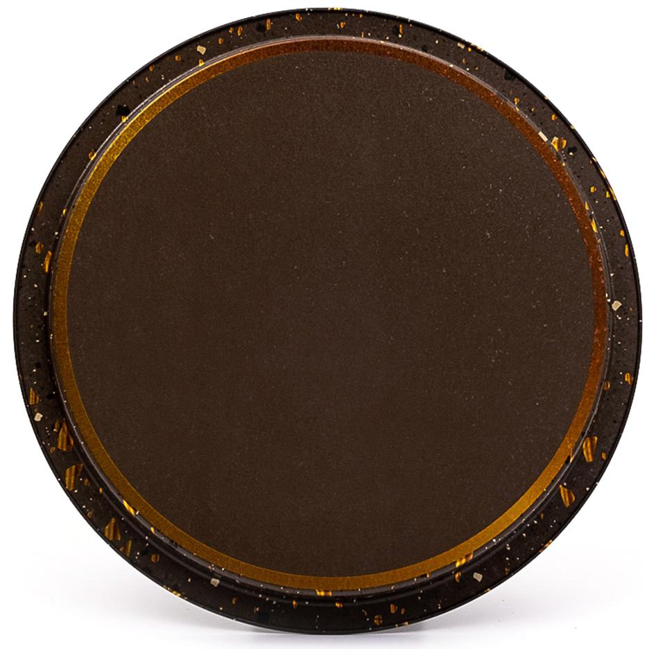 Ø315 mm Yuvarlak Metal Tepsi Terrazzo Kahverengi — Tepsiler — görsel 2 / 4 — Tinbox