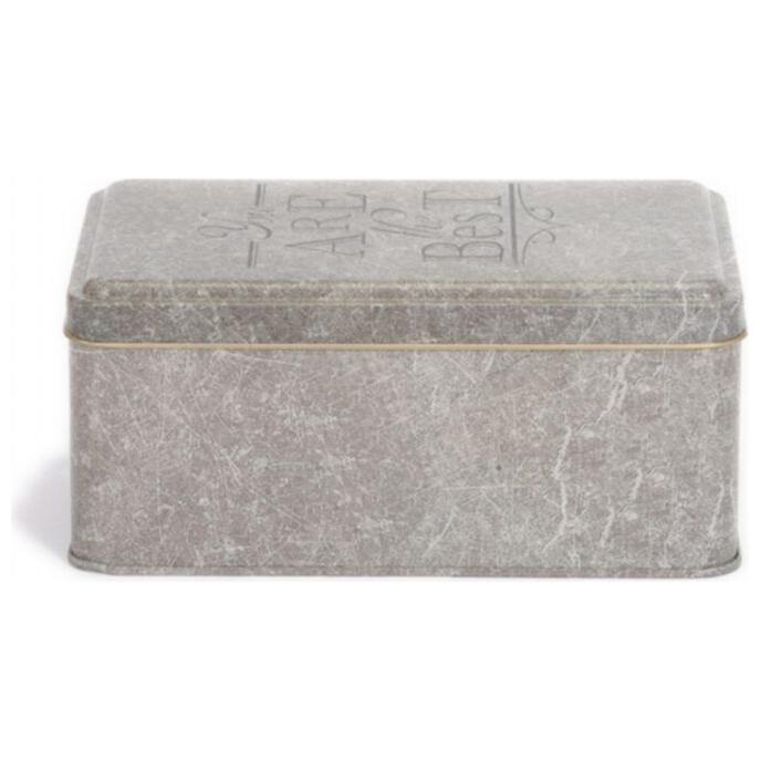 115x190x80 mm Dikdörtgen Metal Saklama Kutusu 1.6L Sen En İyisin — Dikdörtgen Kutular — görsel 2 / 4 — Tinbox