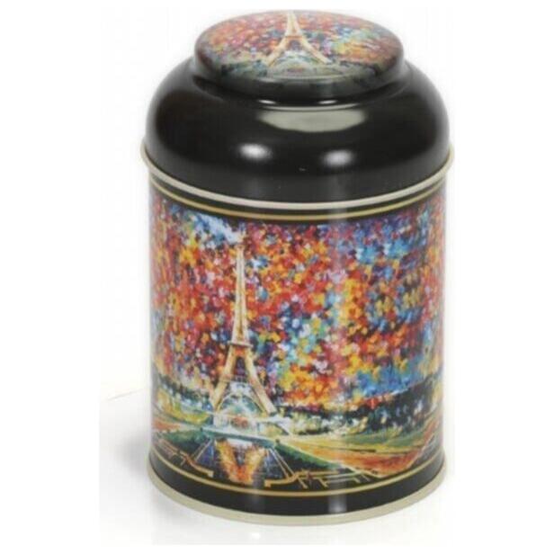 Ø90 x 110 mm Yuvarlak Metal Kutu – 0,6 L, Kubbeli Kapaklı, Afremov Paris — Yuvarlak Kutular — görsel 1 / 5 — Tinbox