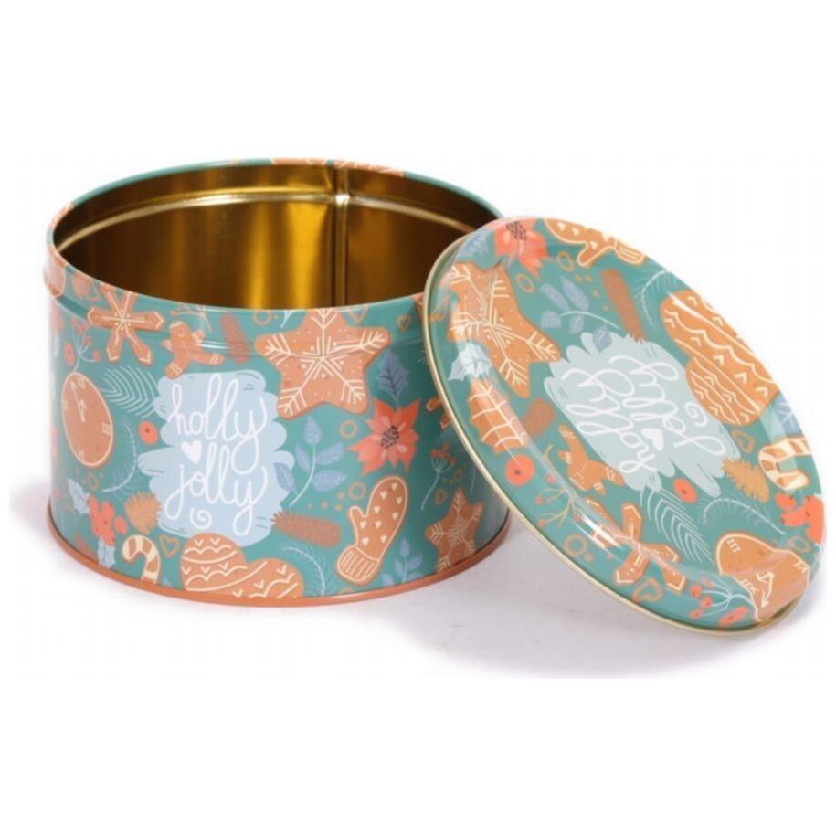 Ø140x90 mm Yuvarlak Kutu 1.2L Holly — Yuvarlak Kutular — görsel 4 / 4 — Tinbox