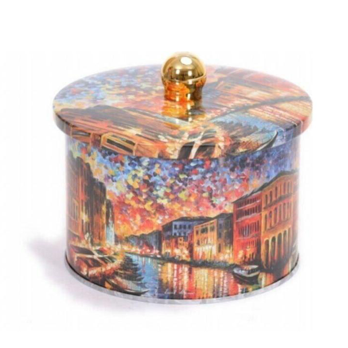 Ø140x100 mm Metal Yuvarlak Bidon Kulpu 1.3L Afremov Big Ban — Yuvarlak Kutular — görsel 3 / 5 — Tinbox
