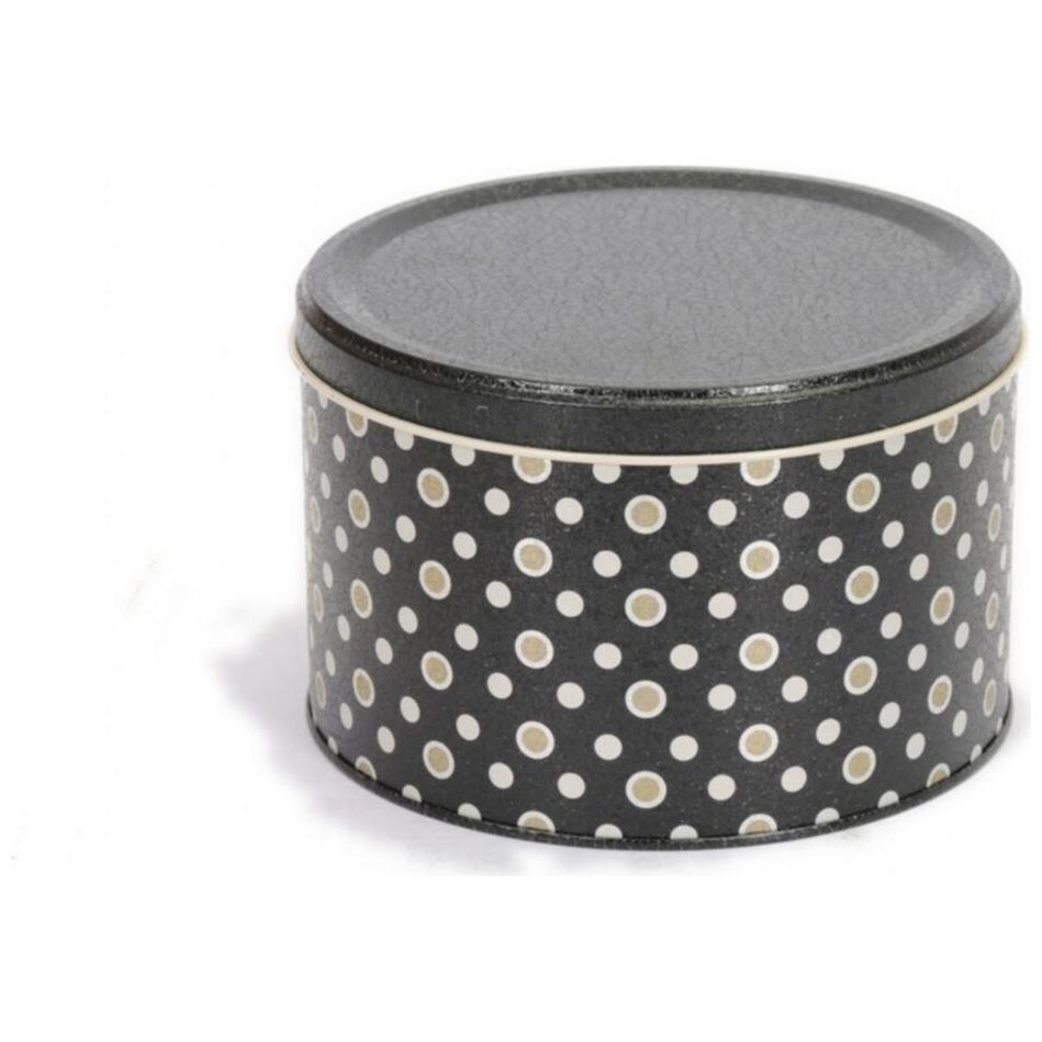 Ø175x110 mm Yuvarlak Metal Bidon 2,5L Siyah — Yuvarlak Kutular — görsel 3 / 4 — Tinbox