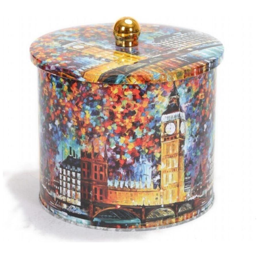 Ø175x155 mm Metal Yuvarlak Bidon Kulpu 3.5L Afremov Big Ban — Yuvarlak Kutular — görsel 2 / 5 — Tinbox