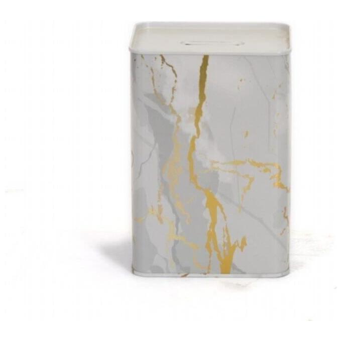 Dikdörtgen Kumbara 75x100x150 mm 1L Mermer Beyaz — Mısır Kovası — görsel 2 / 4 — Tinbox
