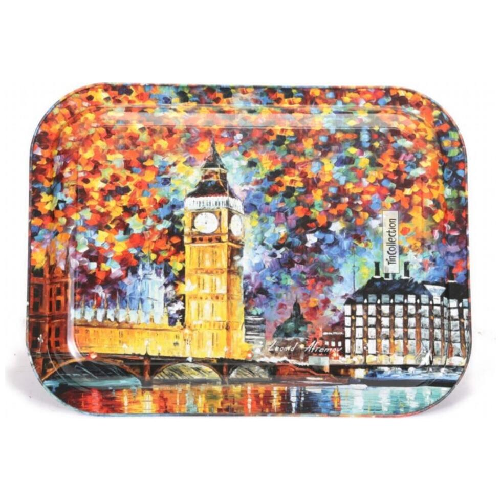 233x307 mm Metal Rectangular Tray Afremov Big Ban — Trays — view 2 of 5 — Tinbox