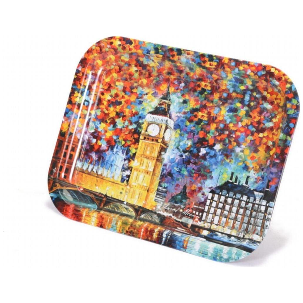 233x307 mm Metal Rectangular Tray Afremov Big Ban — Trays — view 4 of 5 — Tinbox