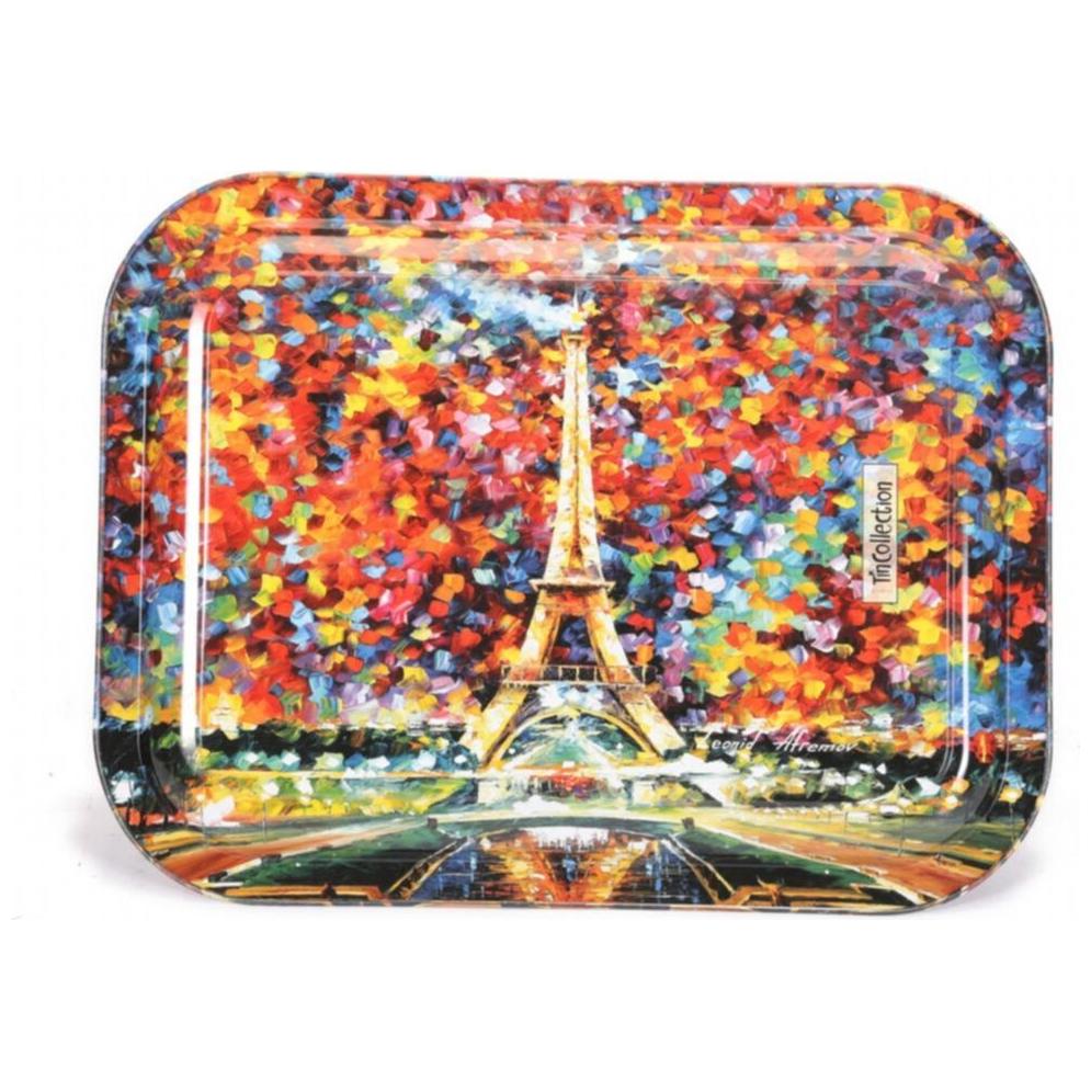 233x307 mm Metal Dikdörtgen Tepsi Afremov Paris — Tepsiler — görsel 2 / 5 — Tinbox