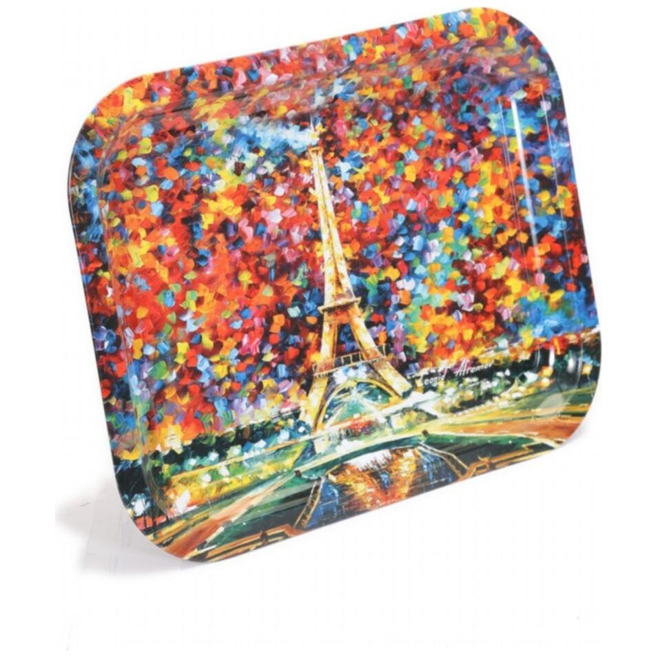233x307 mm Metal Dikdörtgen Tepsi Afremov Paris — Tepsiler — görsel 3 / 5 — Tinbox