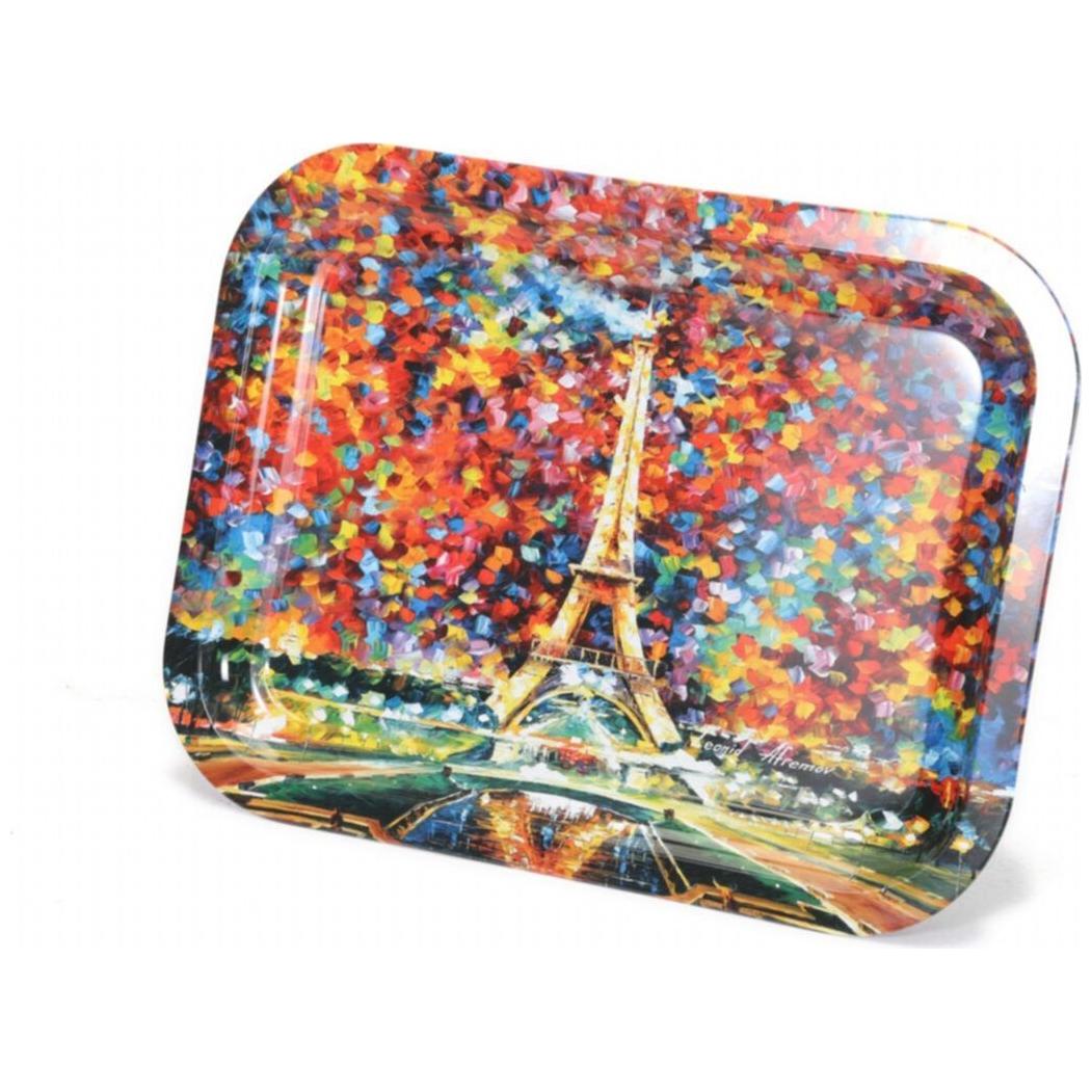 233x307 mm Metal Dikdörtgen Tepsi Afremov Paris — Tepsiler — görsel 4 / 5 — Tinbox